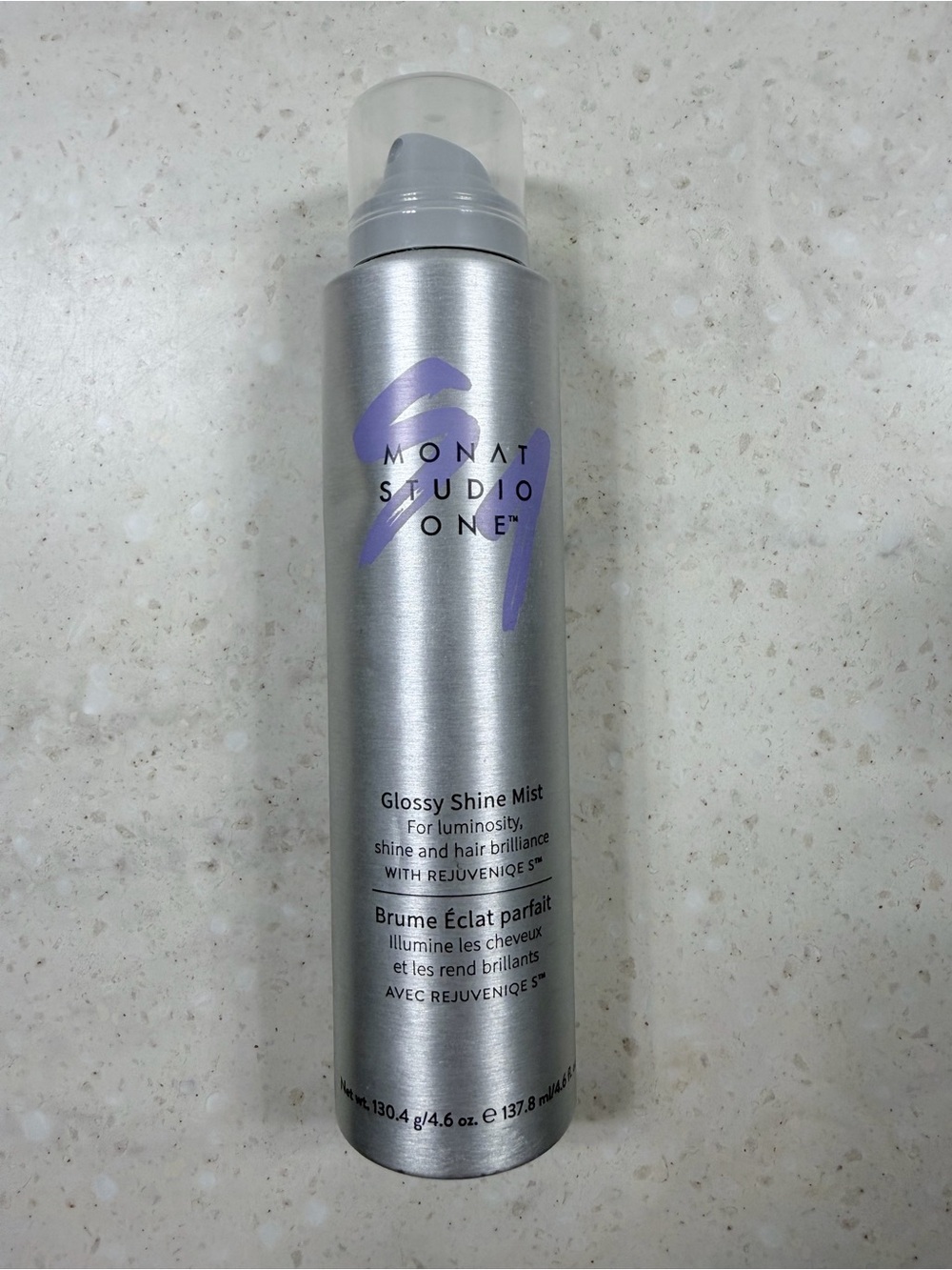 MONAT Studio One Glossy Shine Mist — Silver